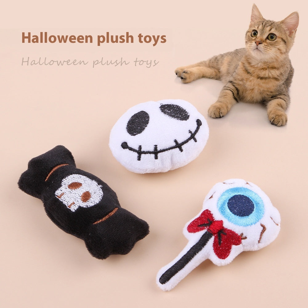 Household Funny Plush Candy Small Size Cat Teaser
