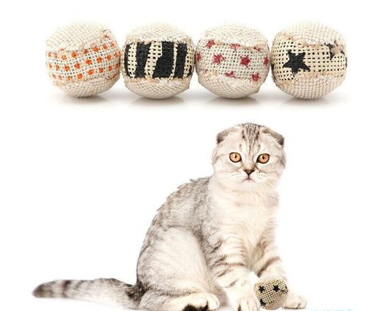 Interactive Cat Toy Chewing Ball