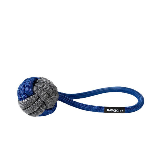 KFX-0000061 Dog Knot Toy for Small and Medium Breeds - Cotton Thread Ice Cream Ball Design