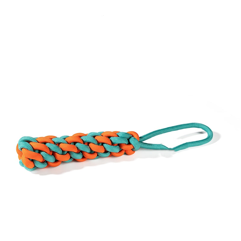 KFX-0000061 Dog Knot Toy for Small and Medium Breeds - Cotton Thread Ice Cream Ball Design