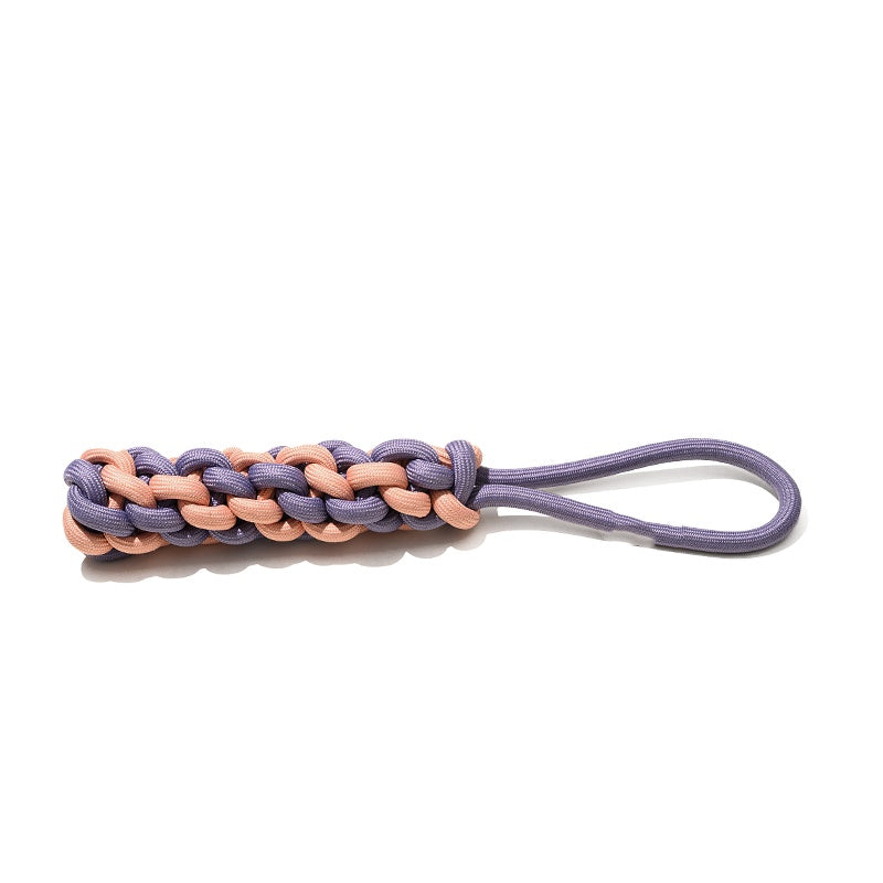 KFX-0000061 Dog Knot Toy for Small and Medium Breeds - Cotton Thread Ice Cream Ball Design