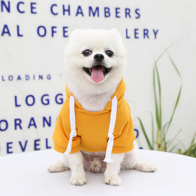 KFX-0000317 Cozy Zipper Pocket Sweater for Dogs & Cats - Warm Polyester Knit in Various Sizes