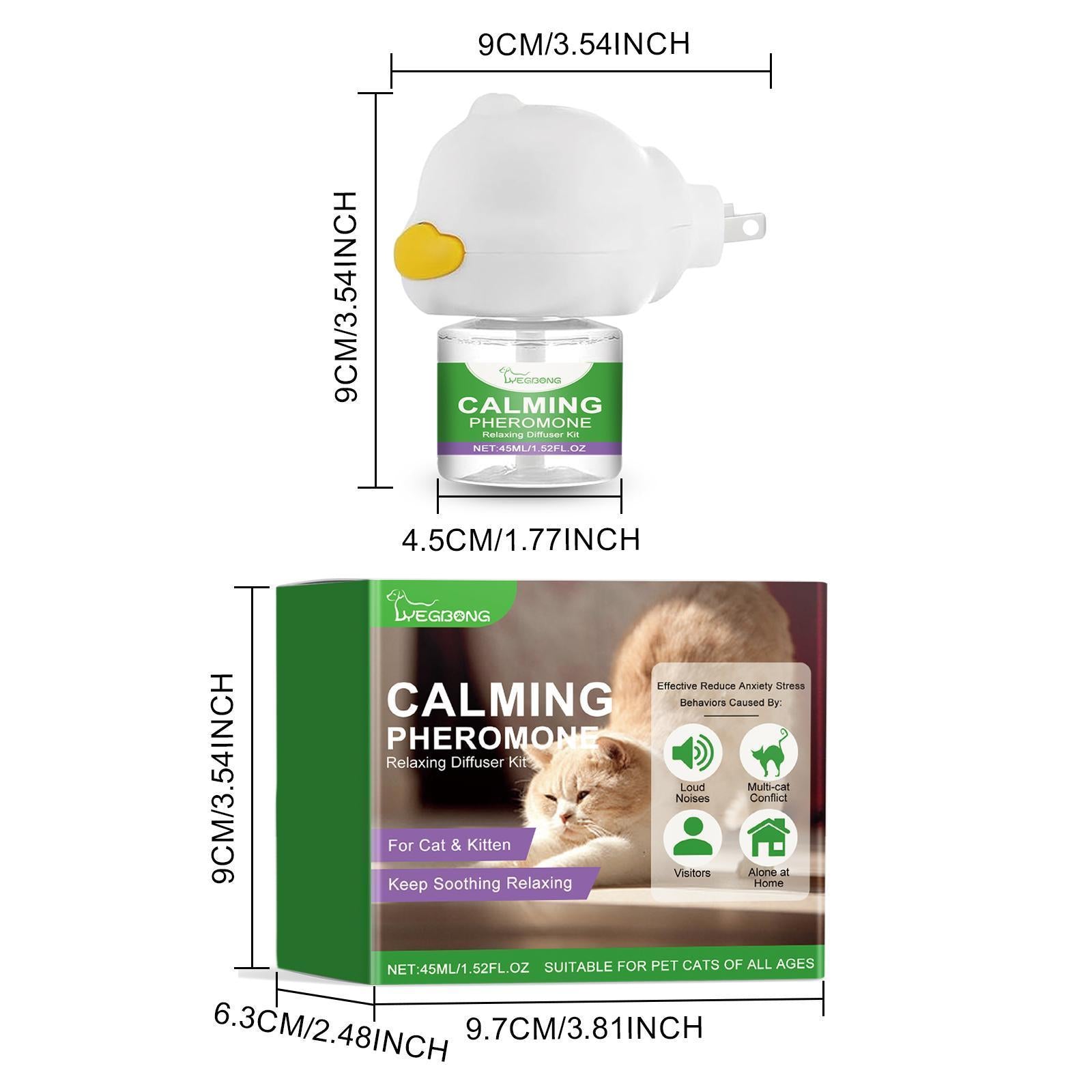 KFX-0002877 Cat Emotional Care Set for Soothing Estrus, Irritability, and Mood Management