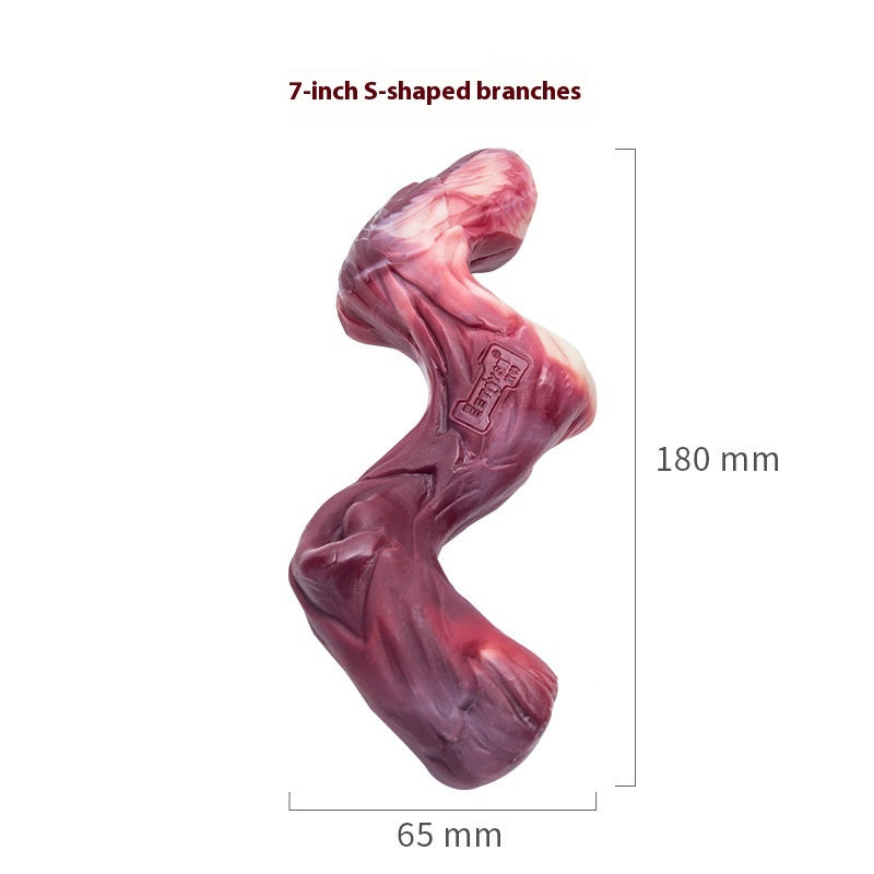 KFX-0003645 Durable Nylon Chew Toy for Medium to Large Dogs - Bite-Resistant Nibbling Toy