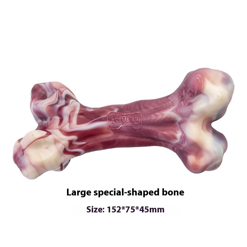 KFX-0003645 Durable Nylon Chew Toy for Medium to Large Dogs - Bite-Resistant Nibbling Toy