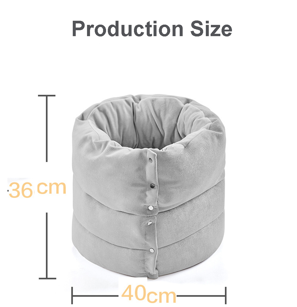 KFX-0005053 Cylindrical Multifunctional Pet Bed – Cozy All-Season Cat House with Removable Plush Interior