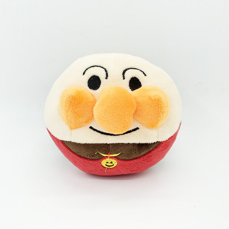 KFX-0005821 Plush Dog Acoustic Bounce Ball Toy for Interactive Play