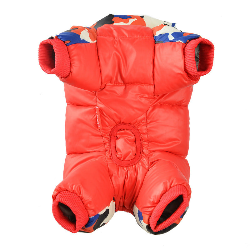 KFX-0016189 Cozy Waterproof Cotton Jacket for Small Dogs - Winter Dog Coat for Pets