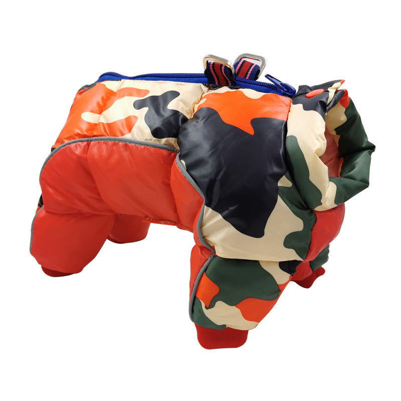 KFX-0016189 Cozy Waterproof Cotton Jacket for Small Dogs - Winter Dog Coat for Pets