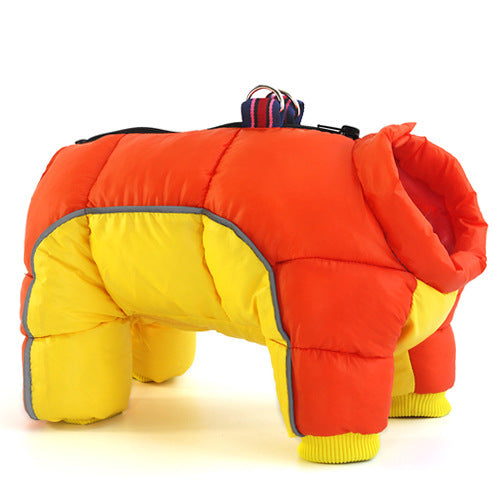 KFX-0016189 Cozy Waterproof Cotton Jacket for Small Dogs - Winter Dog Coat for Pets