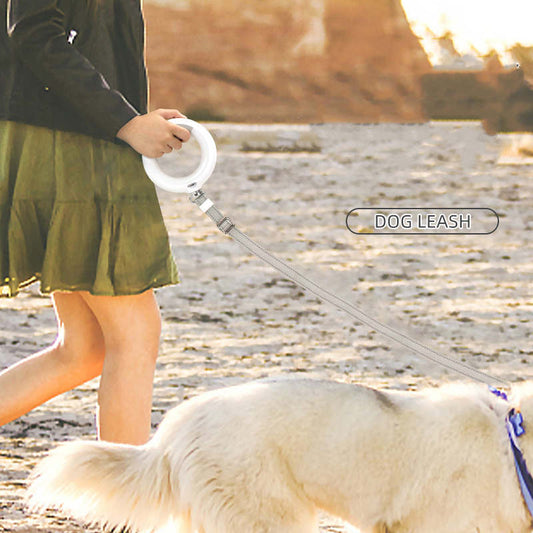 KFX-0016317 Automatic Retractable Leash for Medium and Large Dogs, PC Nylon & Metal, 45kg Capacity