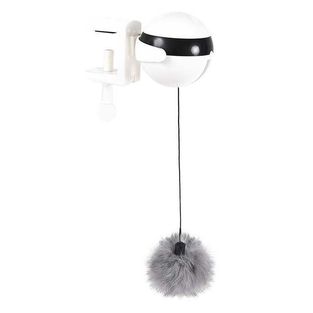 KFX-0023101 Automatic Electric Cat Ball Toy with Interactive Lifting Function and Replaceable Toys