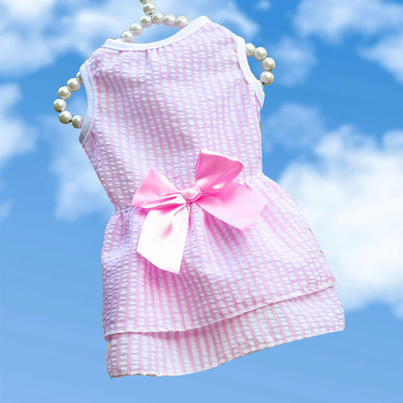 KFX-0024637 Plaid Striped Cat Skirts in Pink, Red, Blue, and Green - Sizes XS to XL