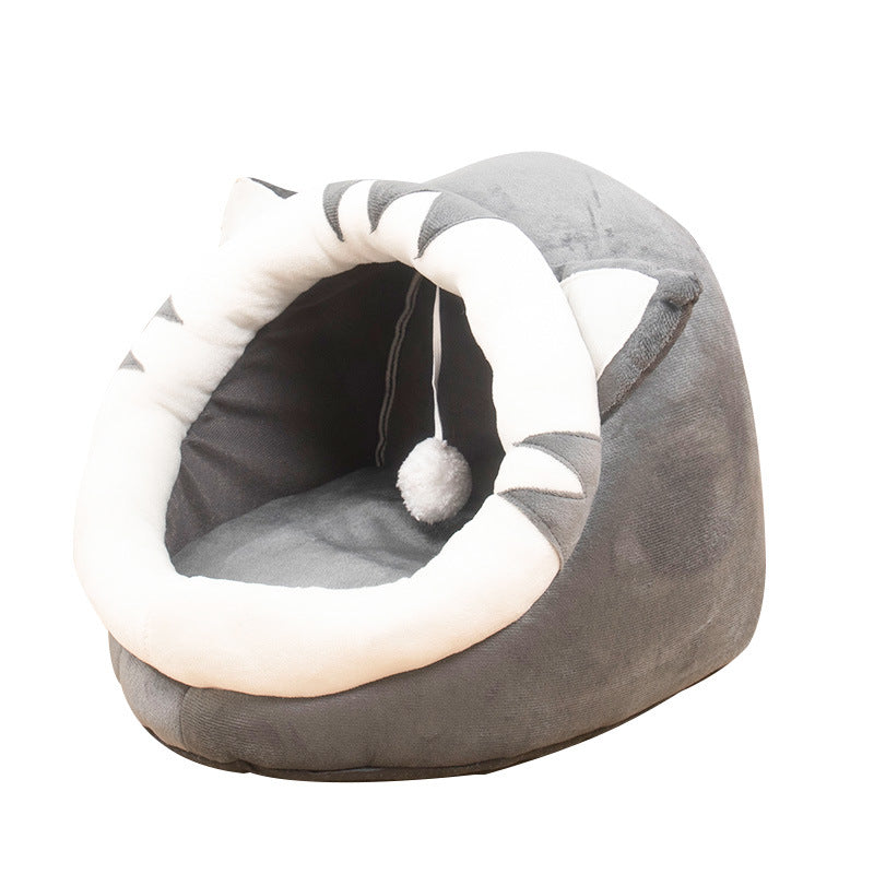 KFX-0026301 Cozy Closed Cushion Nest for Small Dogs in Various Colors