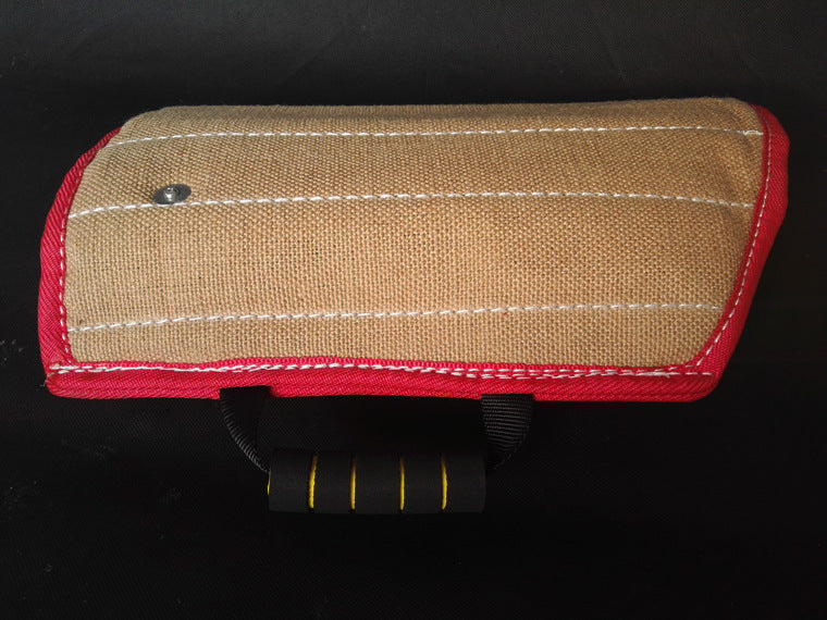 KFX-0028861 Dog Training Arm Bite Sleeve for Medium-Sized Dogs - Durable Thick Linen and Cotton Felt Material