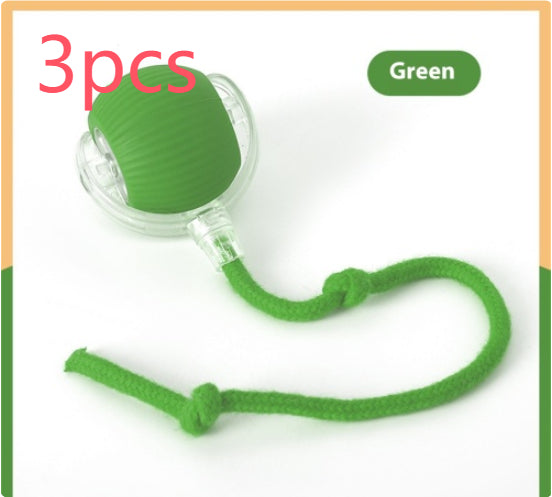 KFX-0029629 Automatic Cat Toy Ball with Bird Sound - Interactive Self-Entertainment Rolling Ball for Cats