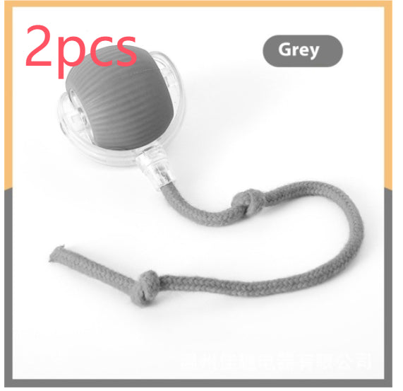 KFX-0029629 Automatic Cat Toy Ball with Bird Sound - Interactive Self-Entertainment Rolling Ball for Cats