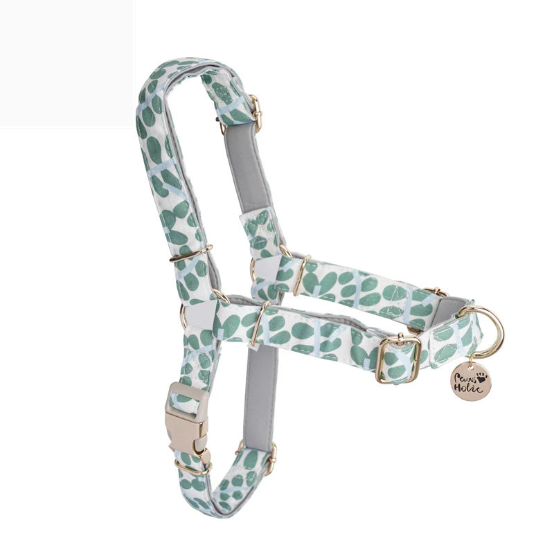 KFX-0037053 Outdoor Pet Chest Strap and Holding Rope - Explosion-Proof, Adjustable Size Suitable for Dogs