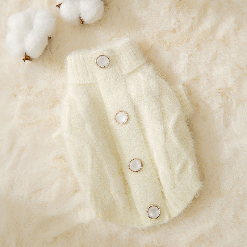KFX-0041533 Cozy Two-Legged Knit Sweater for Pets - Autumn & Winter Fashion