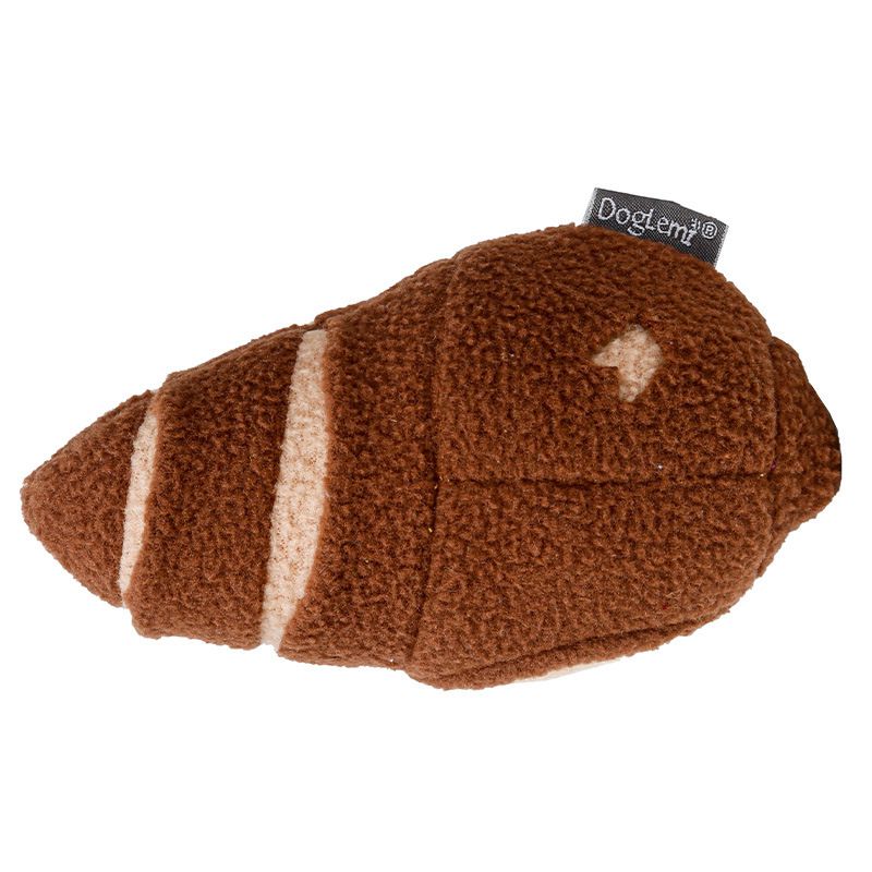KFX-0043197 Durable Puppy Molar Toy in Avocado, Snail, and Ice Cream Designs – Soft Polar Fleece, Multi-Size Options