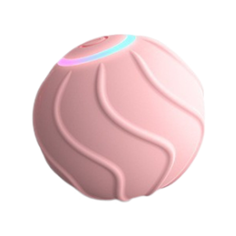 KFX-0046781 Automatic Bouncing Cat Ball Toy - Interactive Self-Moving Kitten Playball for Indoor Exercise and Cognitive Development