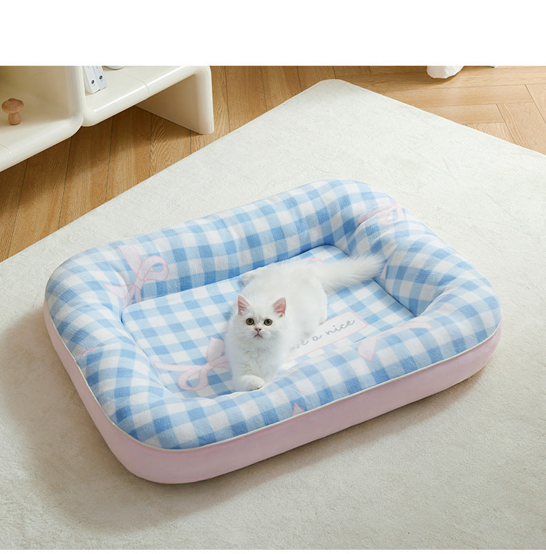 KFX-0056893 All Seasons Small Dog Bed Cushion - Cozy Sleeping Mat for Cats and Dogs