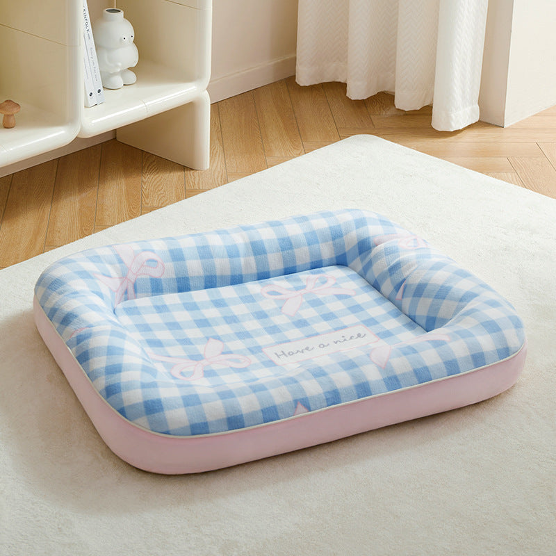 KFX-0056893 All Seasons Small Dog Bed Cushion - Cozy Sleeping Mat for Cats and Dogs
