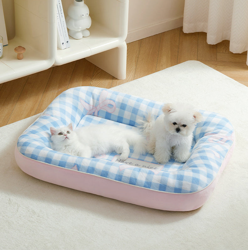 KFX-0056893 All Seasons Small Dog Bed Cushion - Cozy Sleeping Mat for Cats and Dogs