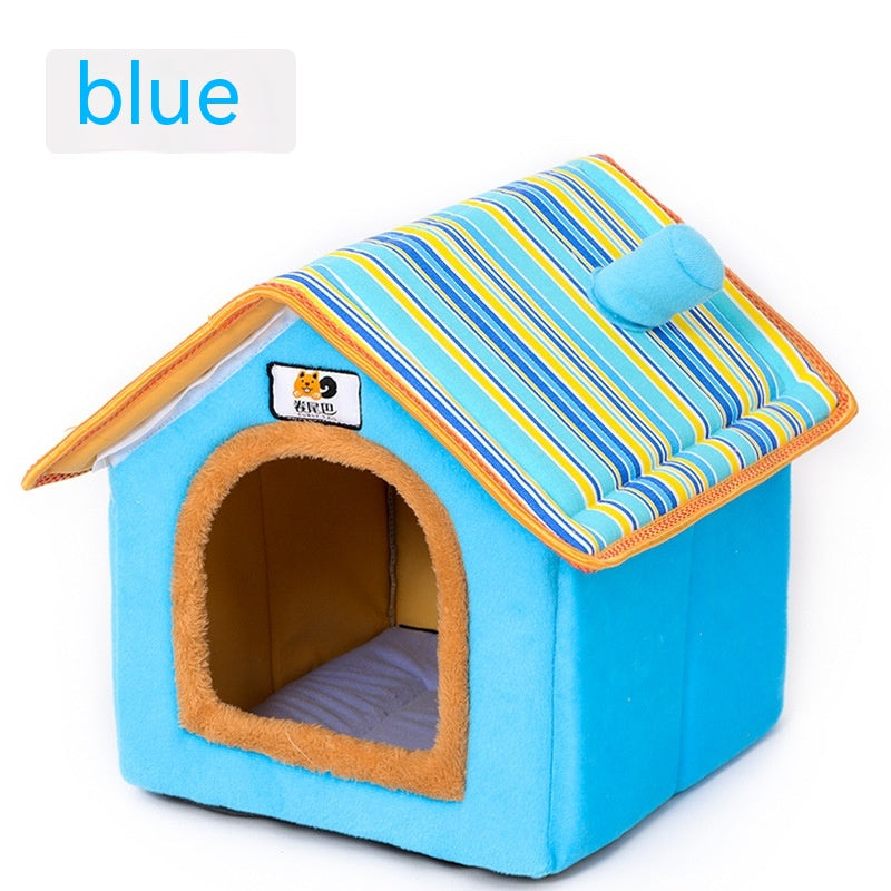 KFX-0059069 Winter Pet Bed with Removable and Washable Cover, Available in Sizes S, M, L