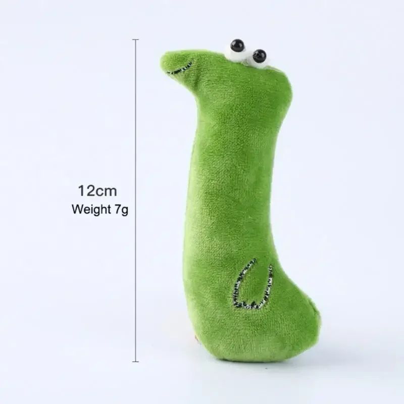 KFX-0062397 Catnip Stuffed Plush Toy for Cats with Sound Paper and Mint Filling