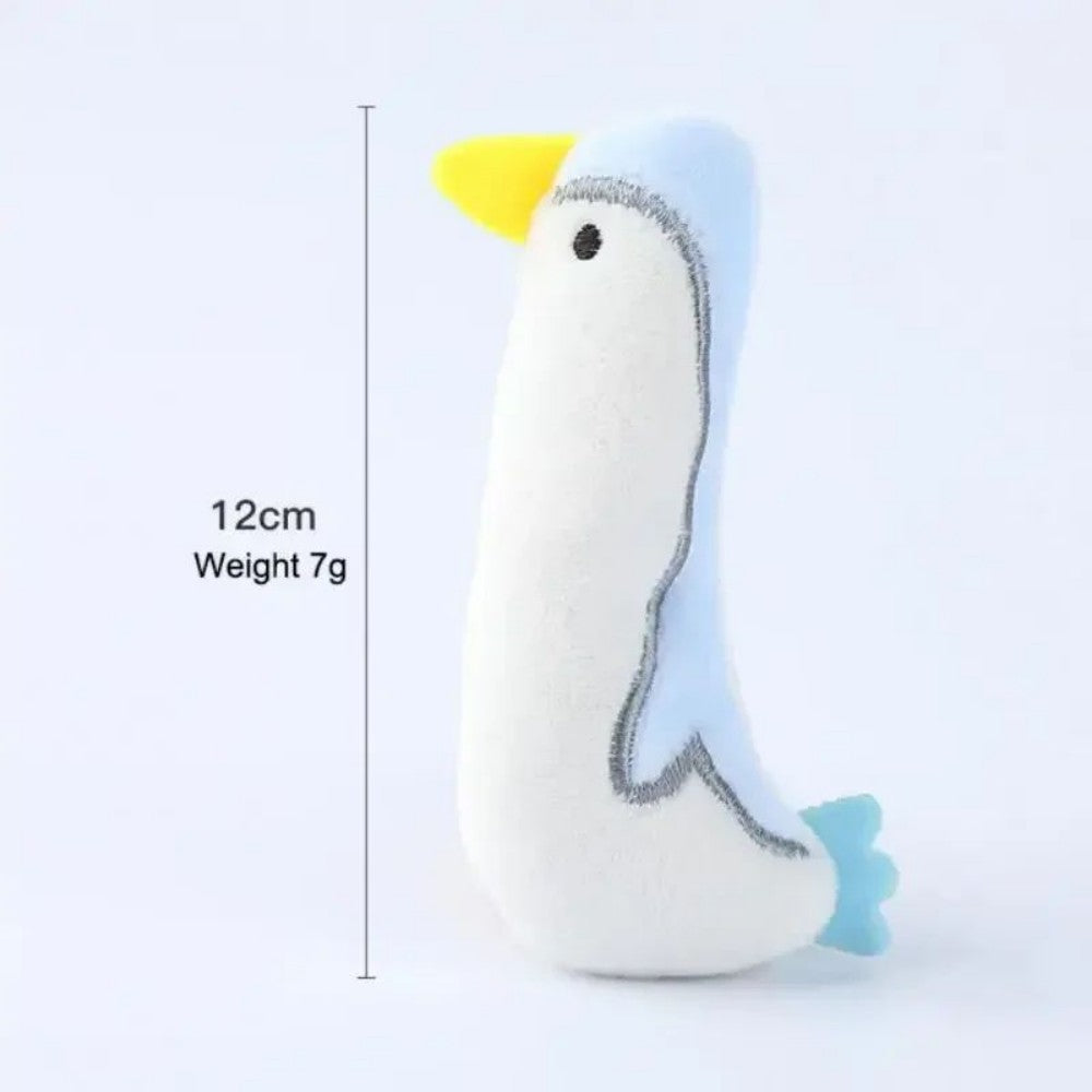 KFX-0062397 Catnip Stuffed Plush Toy for Cats with Sound Paper and Mint Filling