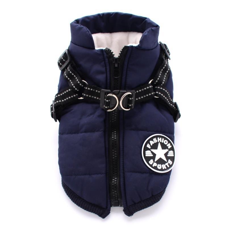 KFX-0065213 Cotton Casual Down Jacket for Pomeranian and Teddy Dogs