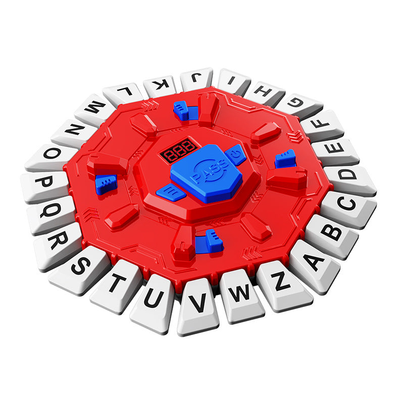 KFX-0065597 Multifunctional Crazy Letter Turntable Game for Emotional and Cognitive Development