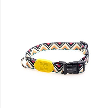 KFX-0068541 Colorful Adjustable Dog Collar for Small, Medium, and Large Dogs - Durable Design with Varying Widths
