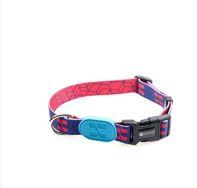 KFX-0068541 Colorful Adjustable Dog Collar for Small, Medium, and Large Dogs - Durable Design with Varying Widths