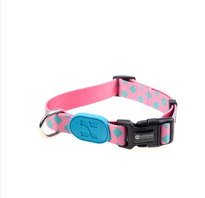 KFX-0068541 Colorful Adjustable Dog Collar for Small, Medium, and Large Dogs - Durable Design with Varying Widths