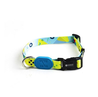 KFX-0068541 Colorful Adjustable Dog Collar for Small, Medium, and Large Dogs - Durable Design with Varying Widths