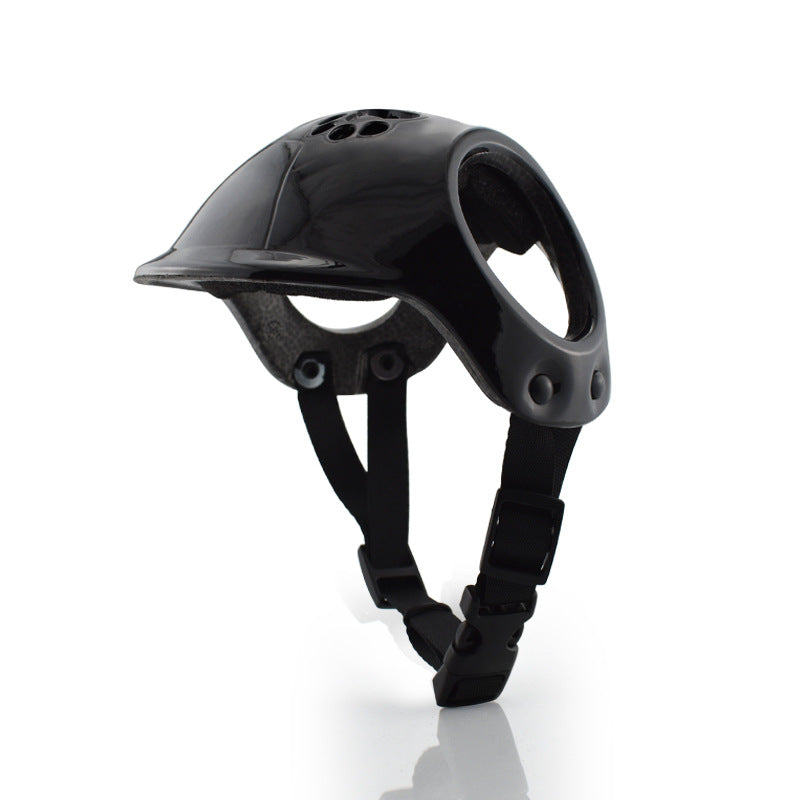 KFX-0076861 PET Helmet Cycling Hat for Small and Medium Dogs - Durable Plastic, Year-Round Use, Stylish Colors