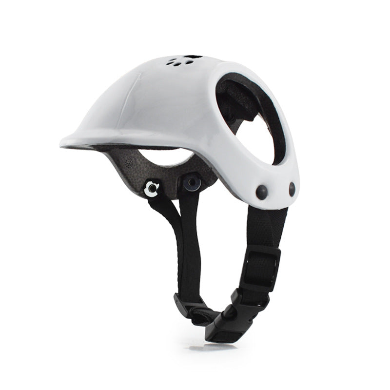 KFX-0076861 PET Helmet Cycling Hat for Small and Medium Dogs - Durable Plastic, Year-Round Use, Stylish Colors