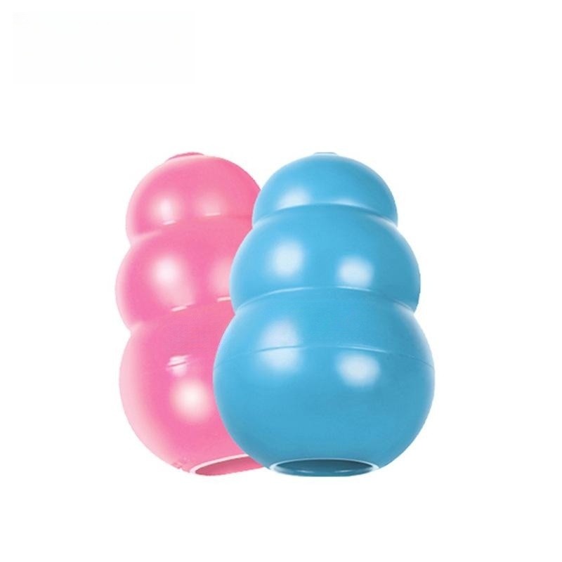 KFX-0077117 Durable Rubber Dog Toy - Gourd Shape, Food Leakage Design, Multiple Sizes Available