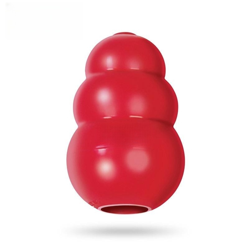 KFX-0077117 Durable Rubber Dog Toy - Gourd Shape, Food Leakage Design, Multiple Sizes Available