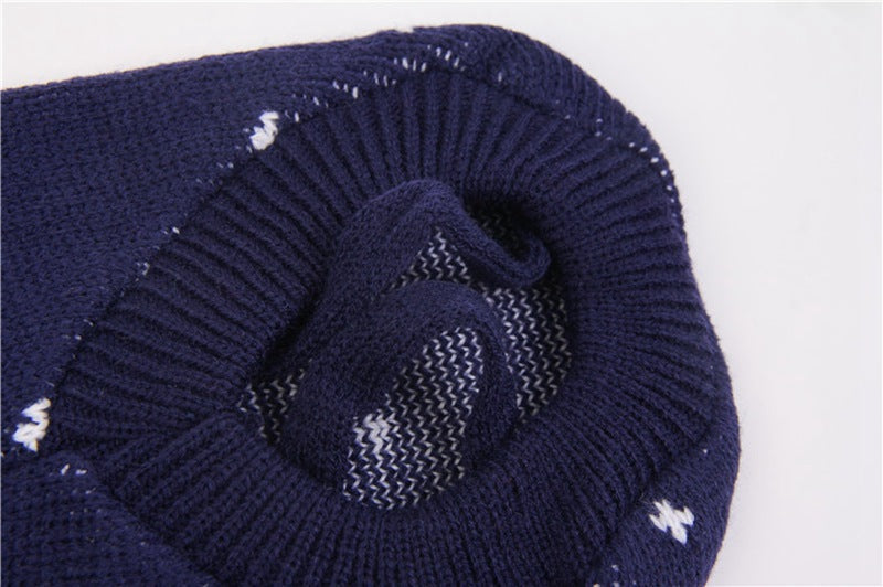 KFX-0080061 Navy Blue Snowflake Holiday Pet Clothing - Various Sizes Available