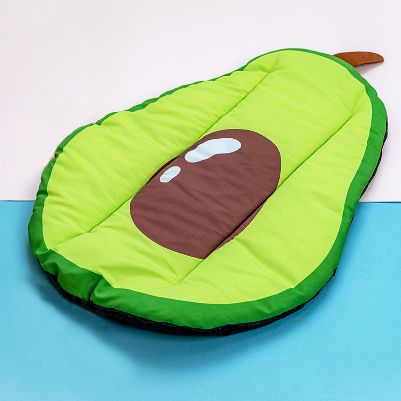 KFX-0083901 Pet Self Cooling Mat - Washable Ice Silk Cushion for Dogs and Cats in Various Fruit Designs