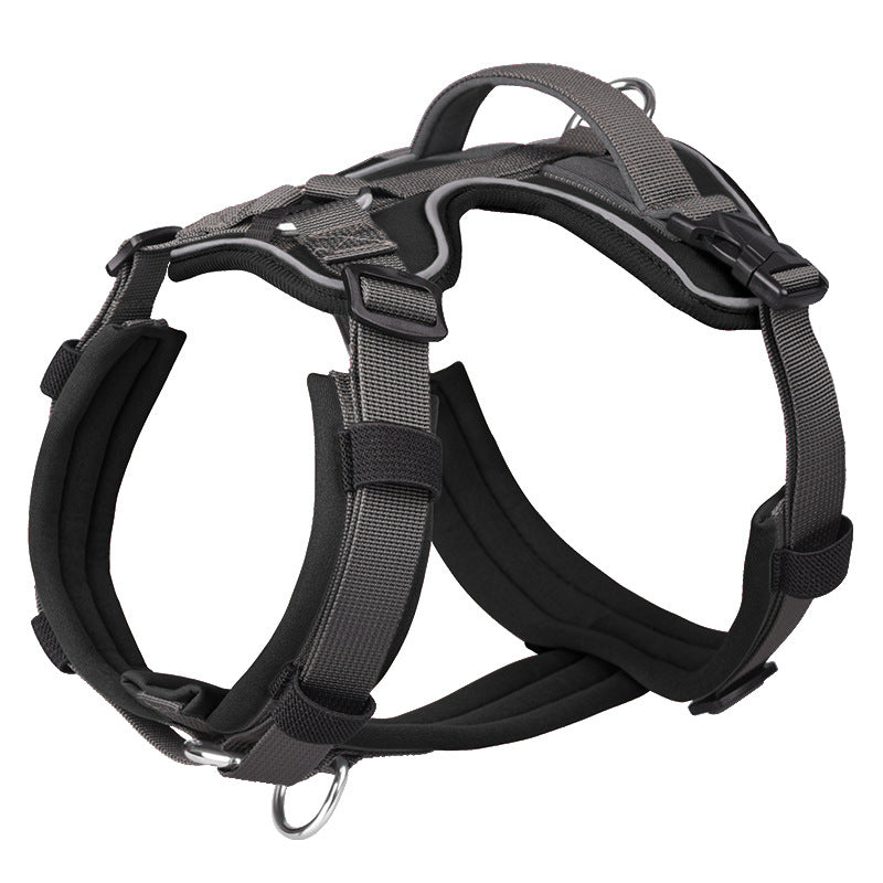 KFX-0087101 Breathable Reflective Dog Harness with Explosion-proof Chest Strap – Multiple Colors Available