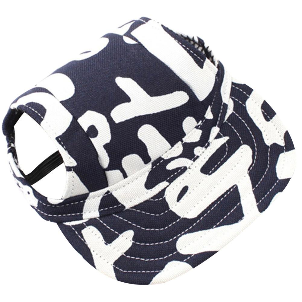 KFX-0092605 Stylish Pet Baseball Cap for Bichon and Teddy Breeds