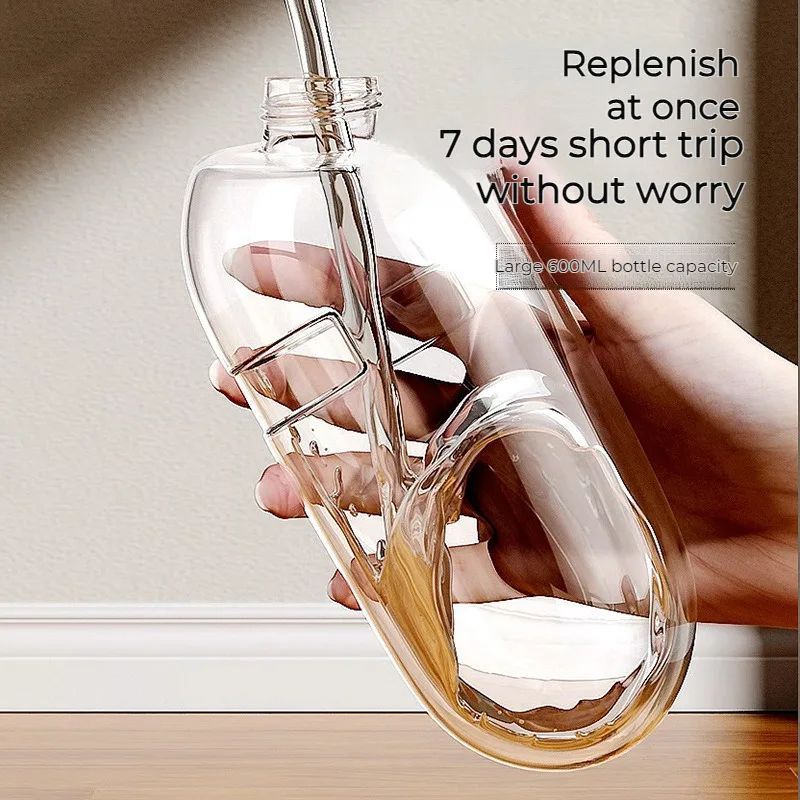 KFX-0093629 Automatic Non-Wet Mouth Water Bottle for Dogs and Cats - Pet Drinker Set