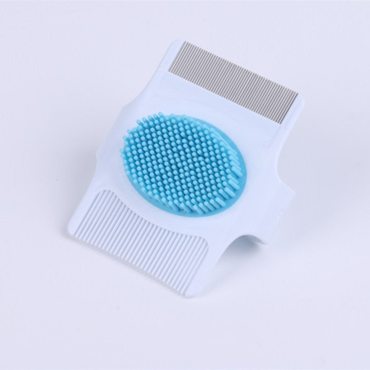 KFX-0095037 Multifunctional Pet Grooming Comb for Dogs - Hair Removal, Massage & Flea Control Tool