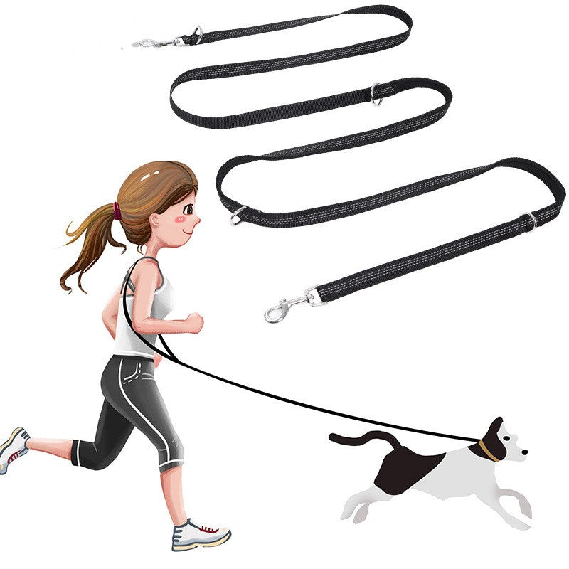 KFX-0103101 Flexible Nylon Dog Leash – Versatile Traction Rope for Safe Walks