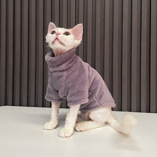 KFX-0103869 Warm Thick German Mink Velvet Pet Clothing for Cats and Dogs in Multiple Sizes and Colors