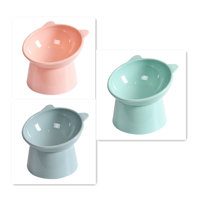 KFX-0105277 Elevated Anti Vomiting Cat Bowl with Non-Slip Base for Comfortable Feeding